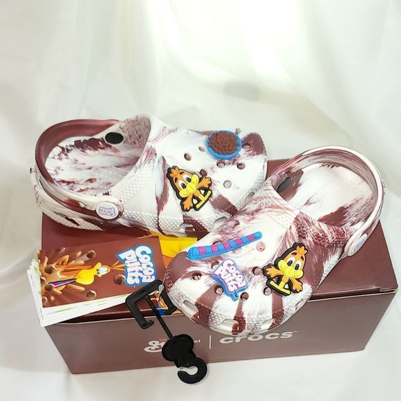 CROCS Other - Limited Edition! Sold out!!! Cocoa Puff Crocs in original box! NWT